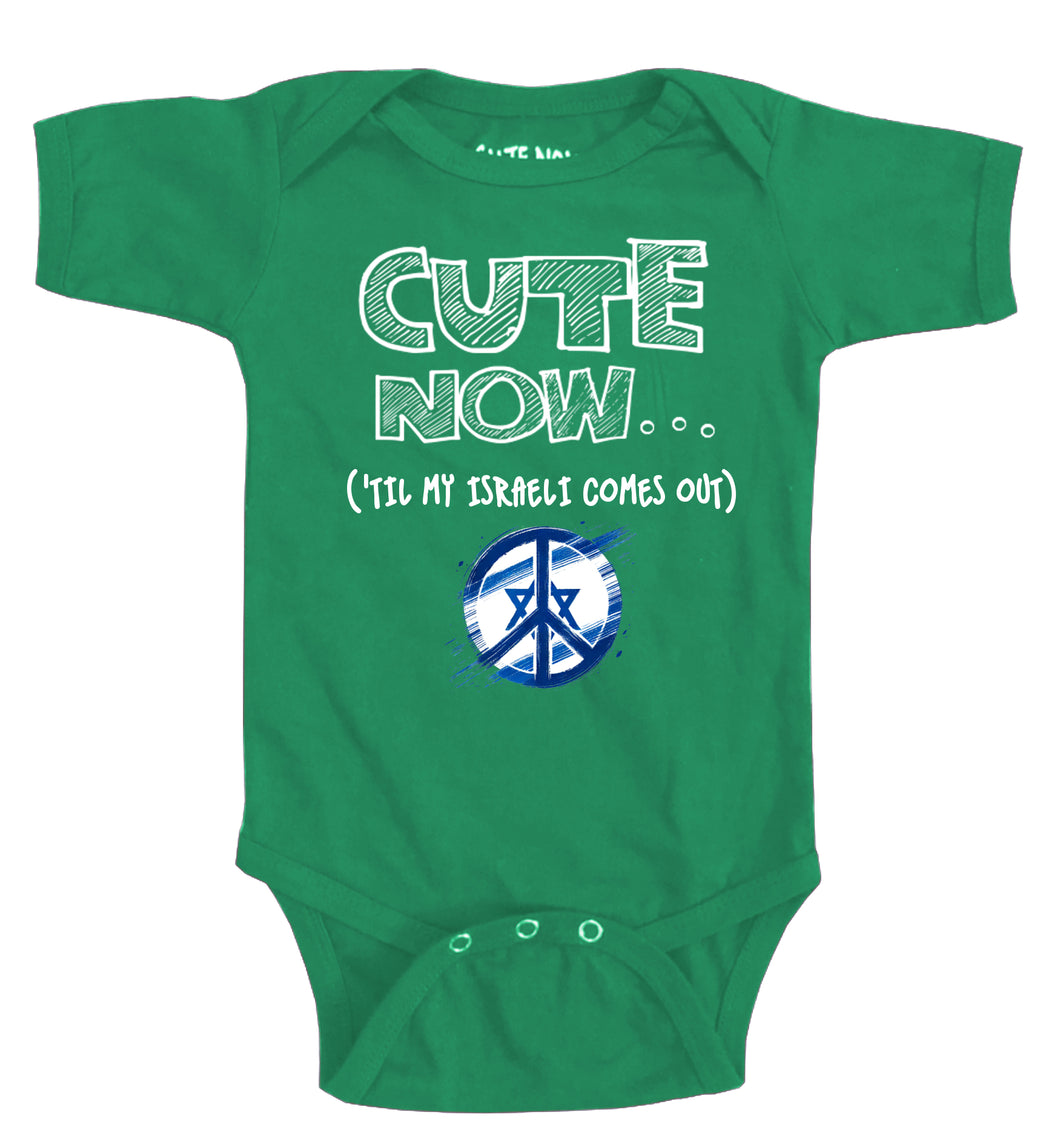 Peace ('Til My Israeli Comes Out) Bodysuit