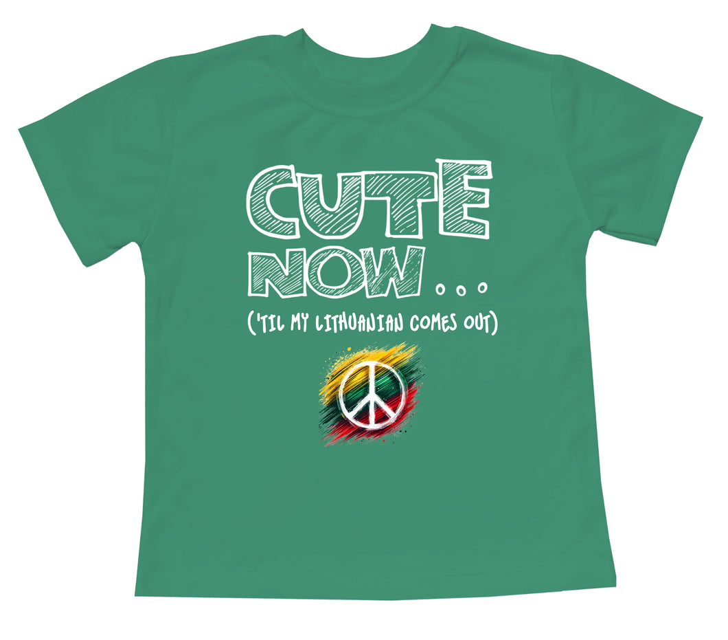 Peace ('Til My Lithuanian Comes Out) Toddler T-shirt