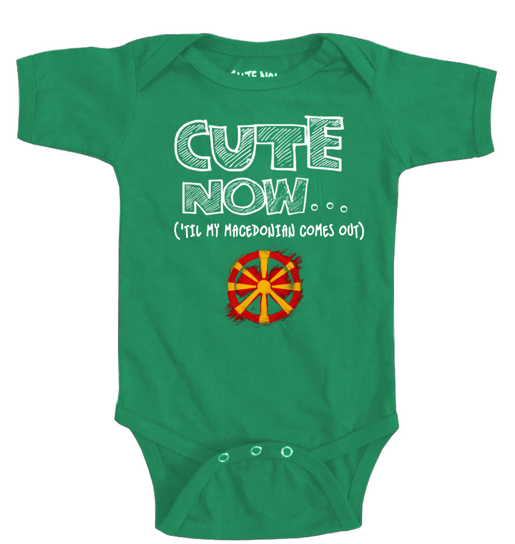 Peace ('Til My Macedonian Comes Out) Bodysuit
