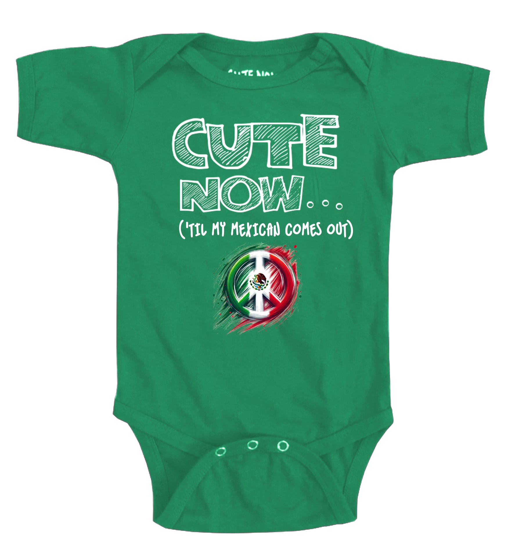 Peace ('Til My Mexican Comes Out) Bodysuit