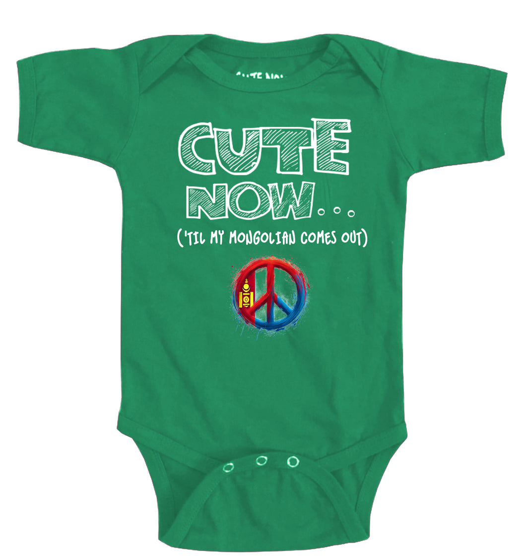 Peace ('Til My Mongolian Comes Out) Bodysuit
