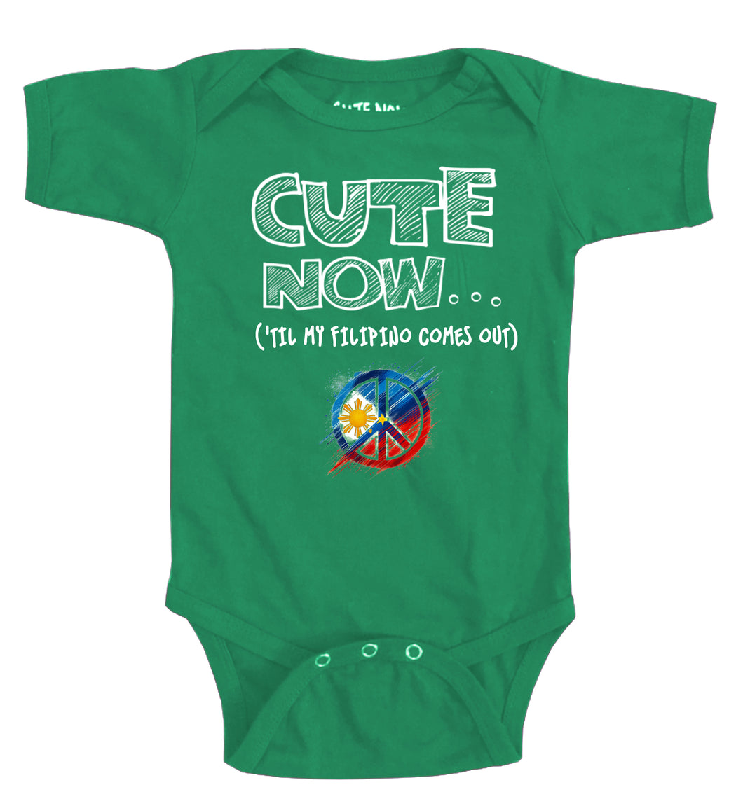 Peace ('Til My Filipino Comes Out) Bodysuit