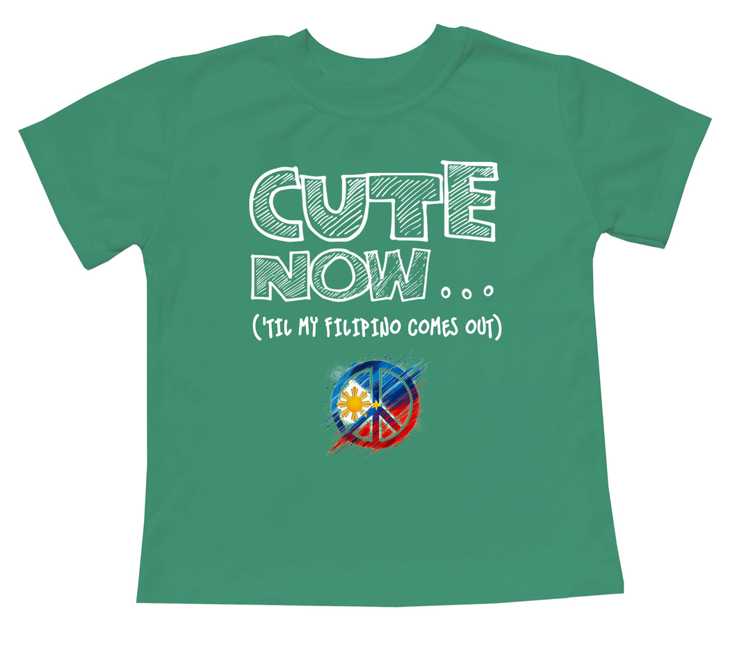 Peace ('Til My Filipino Comes Out) Toddler T-shirt