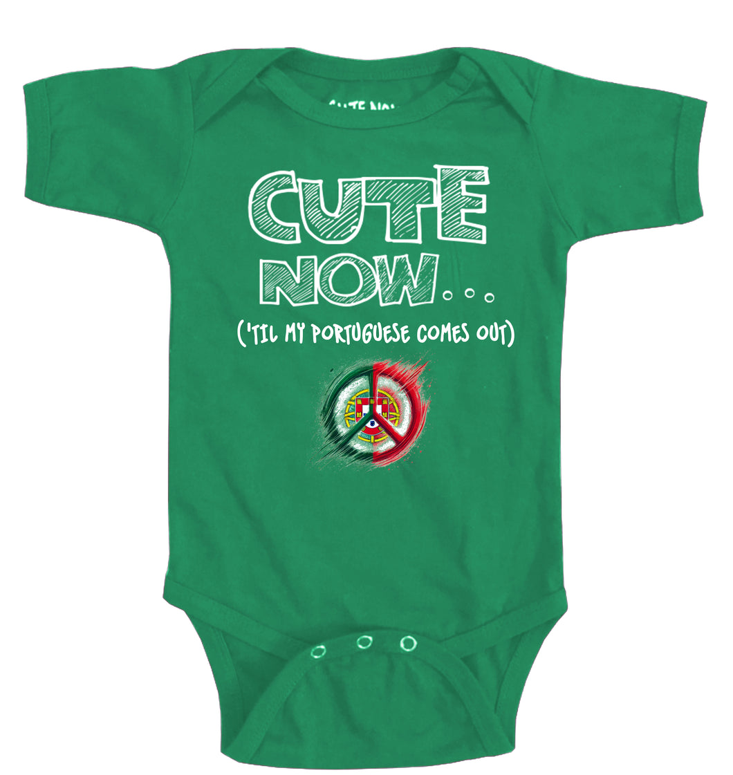 Peace ('Til My Portuguese Comes Out) Bodysuit