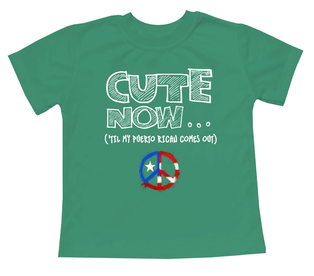 Peace ('Til My Puerto Rican Comes Out) Toddler T-shirt