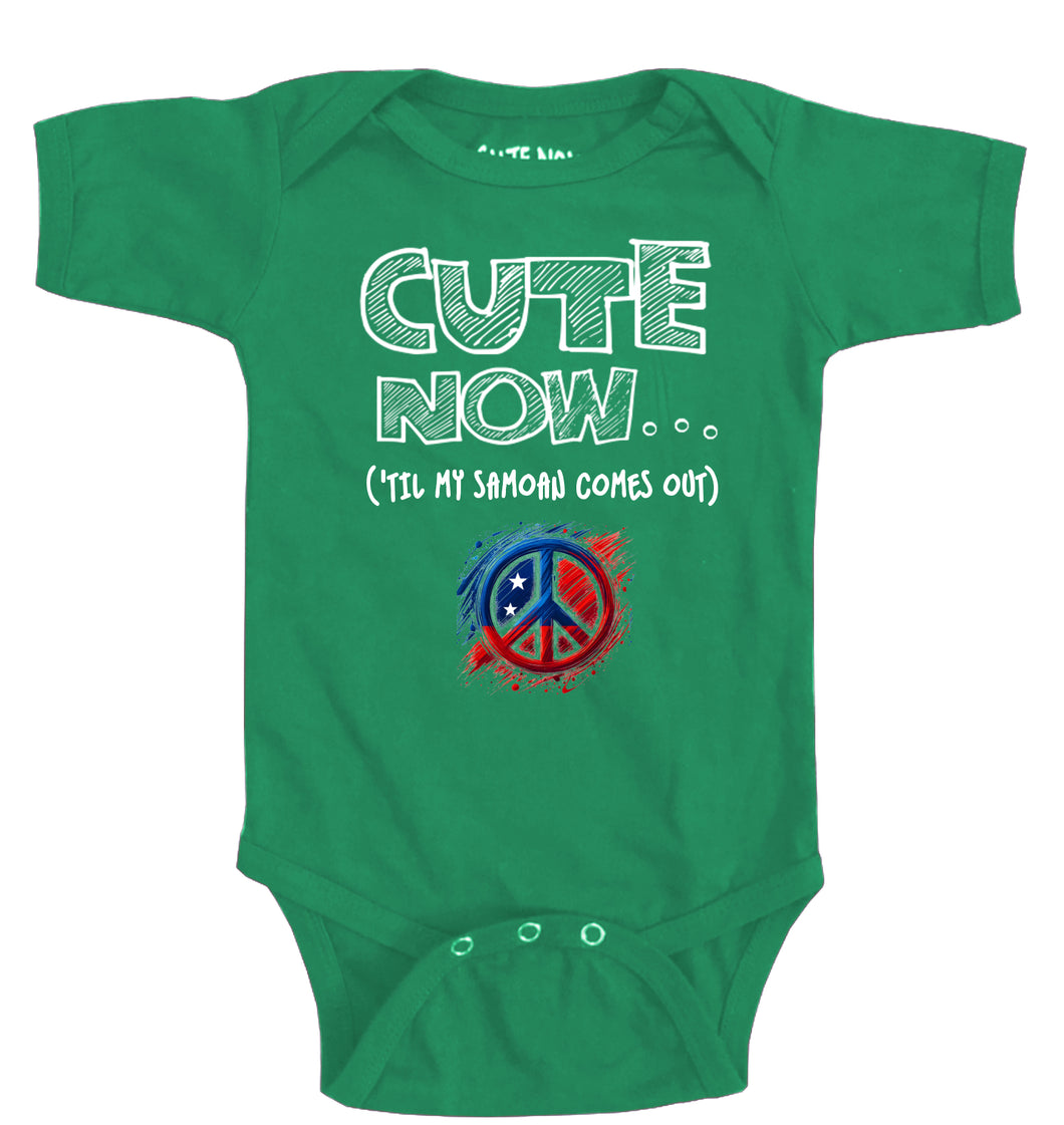 Peace ('Til My Samoan Comes Out) Bodysuit