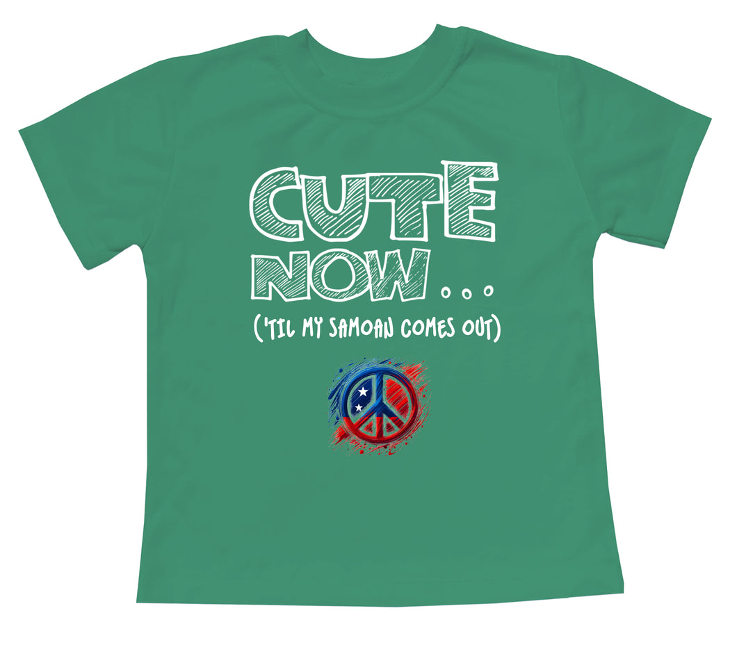 Peace ('Til My Samoan Comes Out) Toddler T-shirt