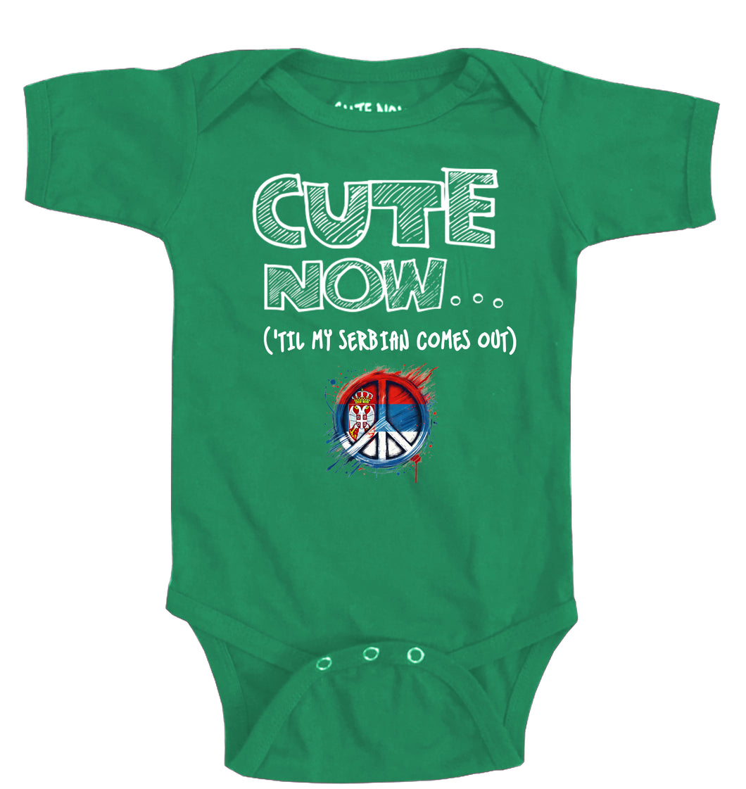 Peace ('Til My Serbian Comes Out) Bodysuit