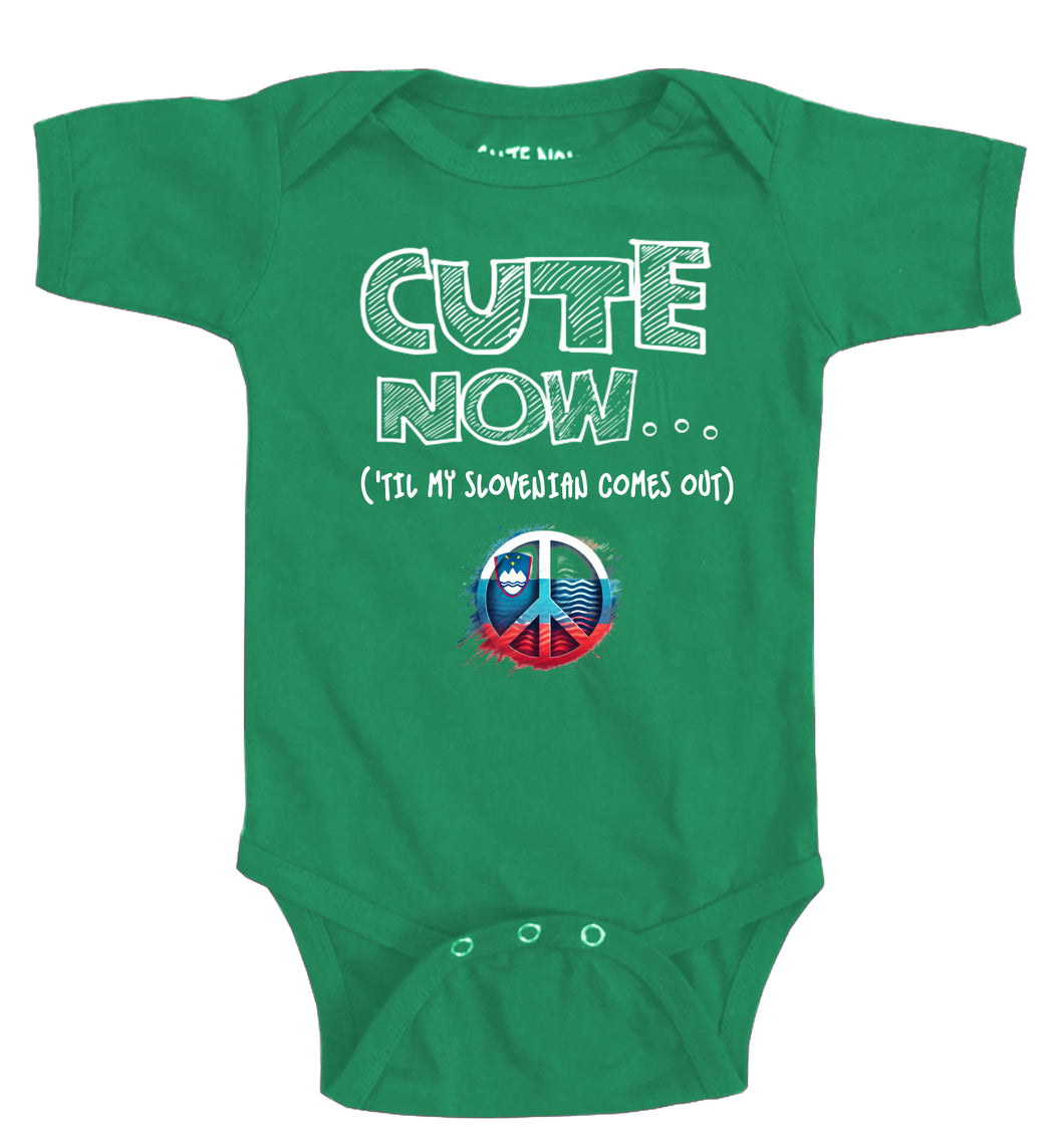Peace ('Til My Slovenian Comes Out) Bodysuit