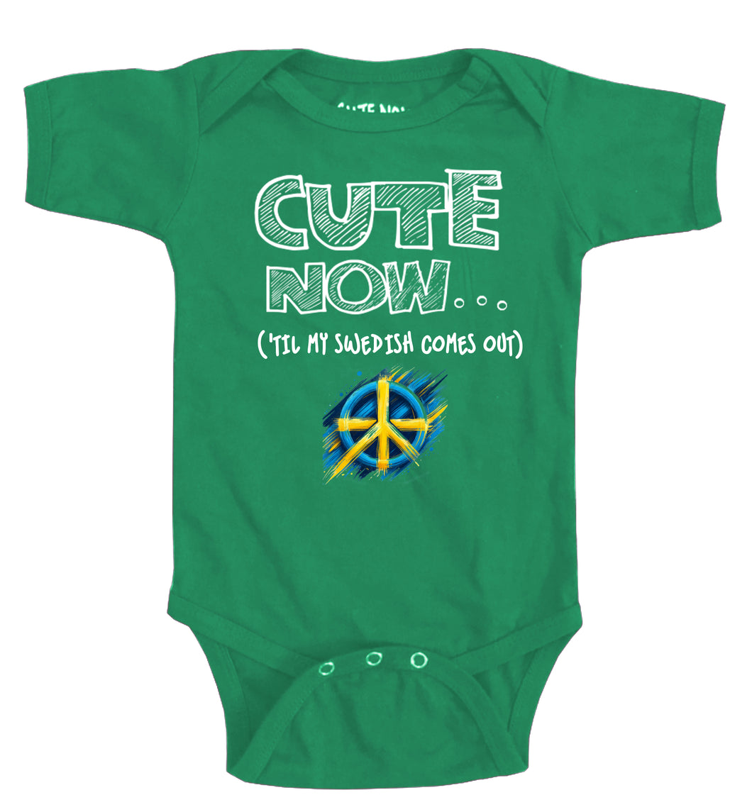Peace ('Til My Swedish Comes Out) Bodysuit