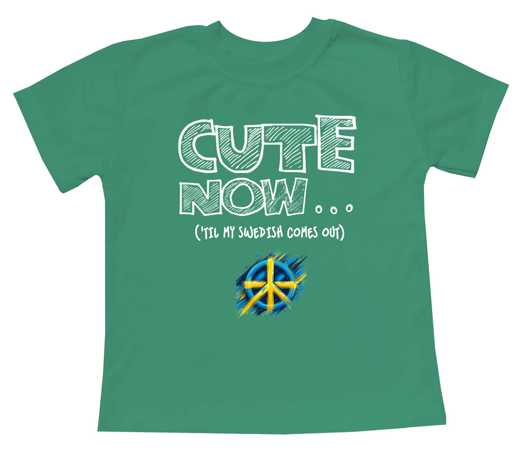 Peace ('Til My Swedish Comes Out) Toddler T-shirt
