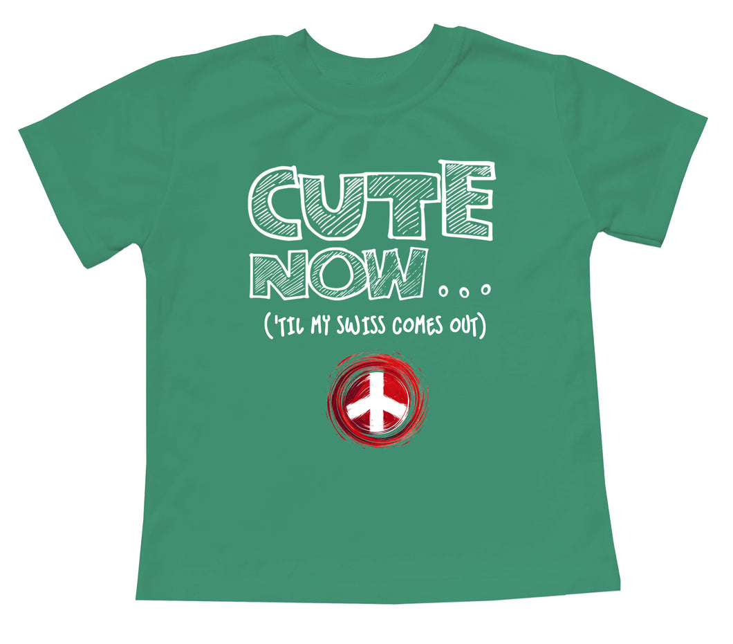 Peace ('Til My Swiss Comes Out) Toddler T-shirt