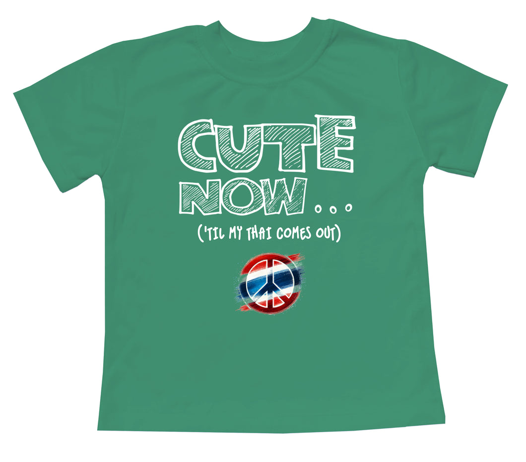 Peace ('Til My Thai Comes Out) Toddler T-shirt