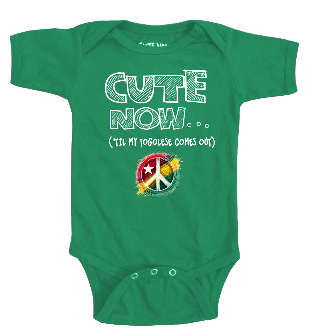 Peace ('Til My Togolese Comes Out) Bodysuit