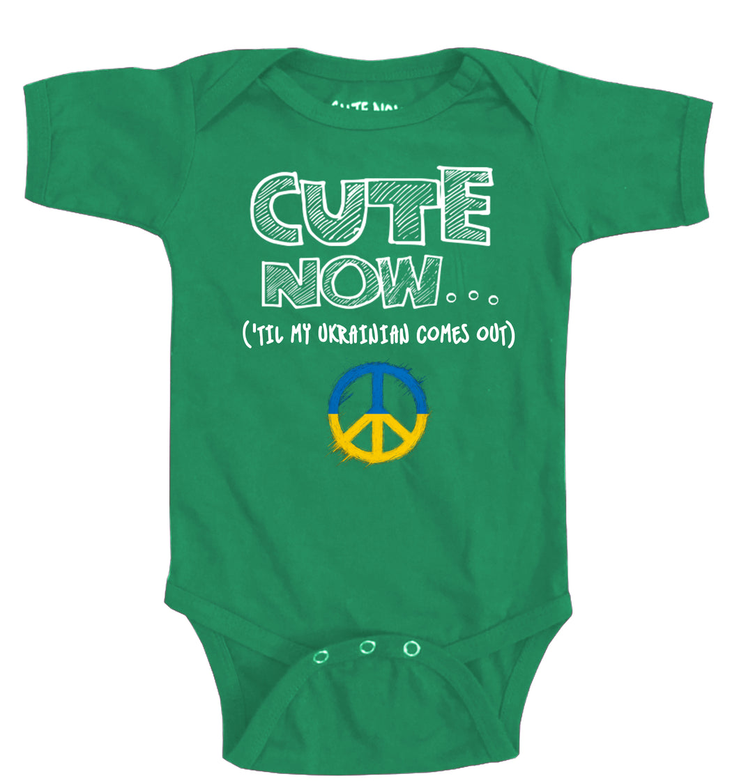 Peace ('Til My Ukrainian Comes Out) Bodysuit