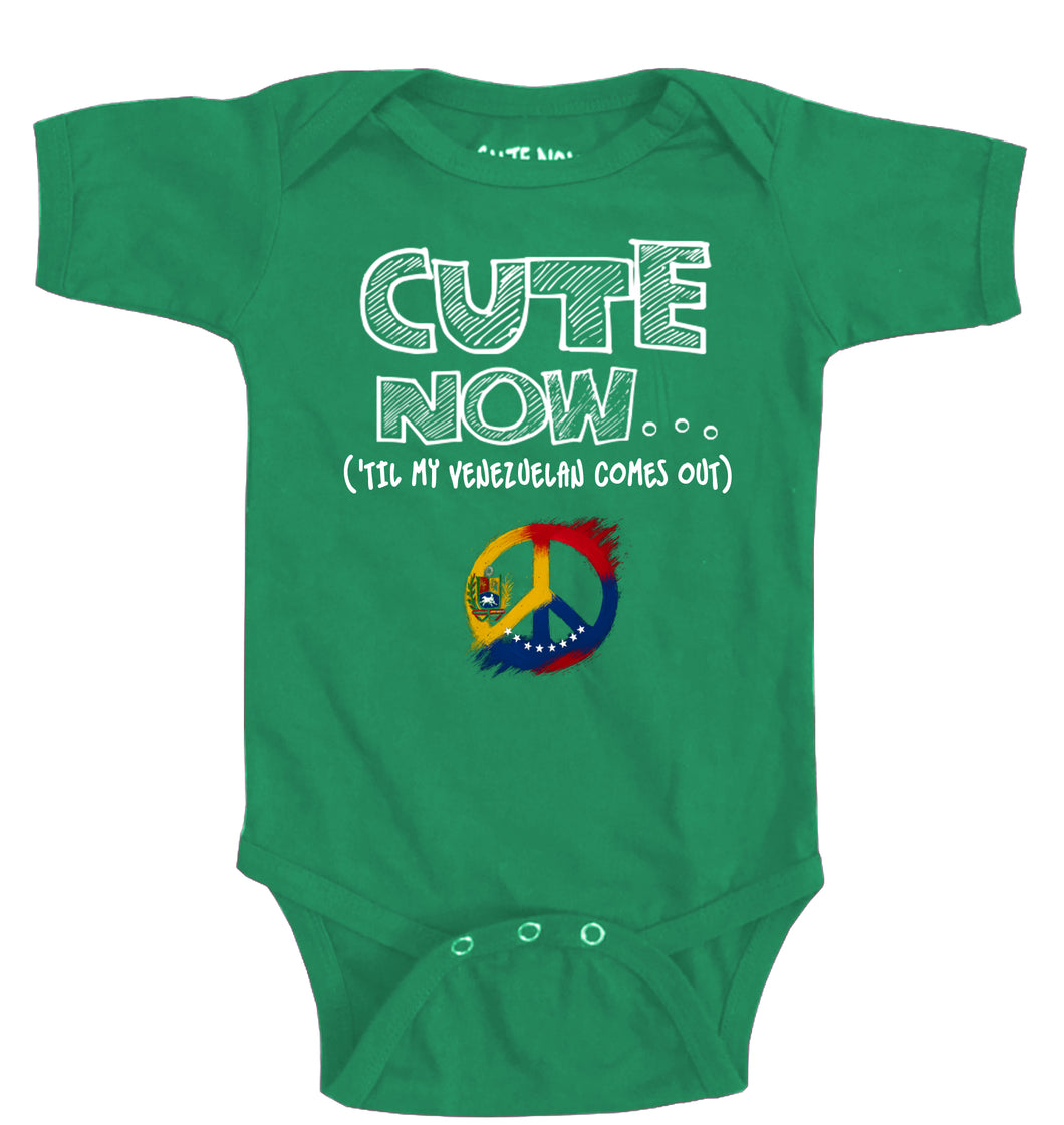 Peace ('Til My Venezuelan Comes Out) Bodysuit
