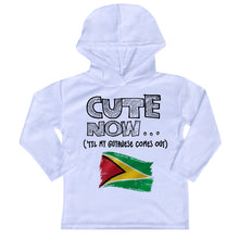 ('Til My Guyanese Comes Out) Toddler Long Sleeve Hooded T-shirt