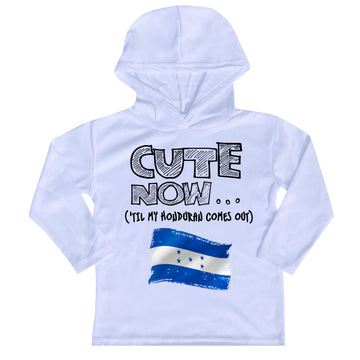 ('Til My Honduran Comes Out) Toddler Long Sleeve Hooded T-shirt