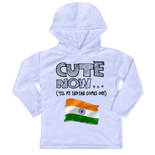 ('Til My India Comes Out) Toddler Long Sleeve Hooded T-shirt