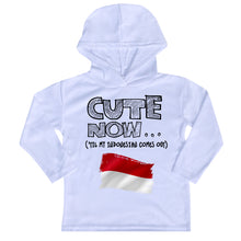 ('Til My Indonesian Comes Out) Toddler Long Sleeve Hooded T-shirt