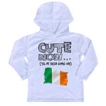 ('Til My Irish Comes Out) Toddler Long Sleeve Hooded T-shirt