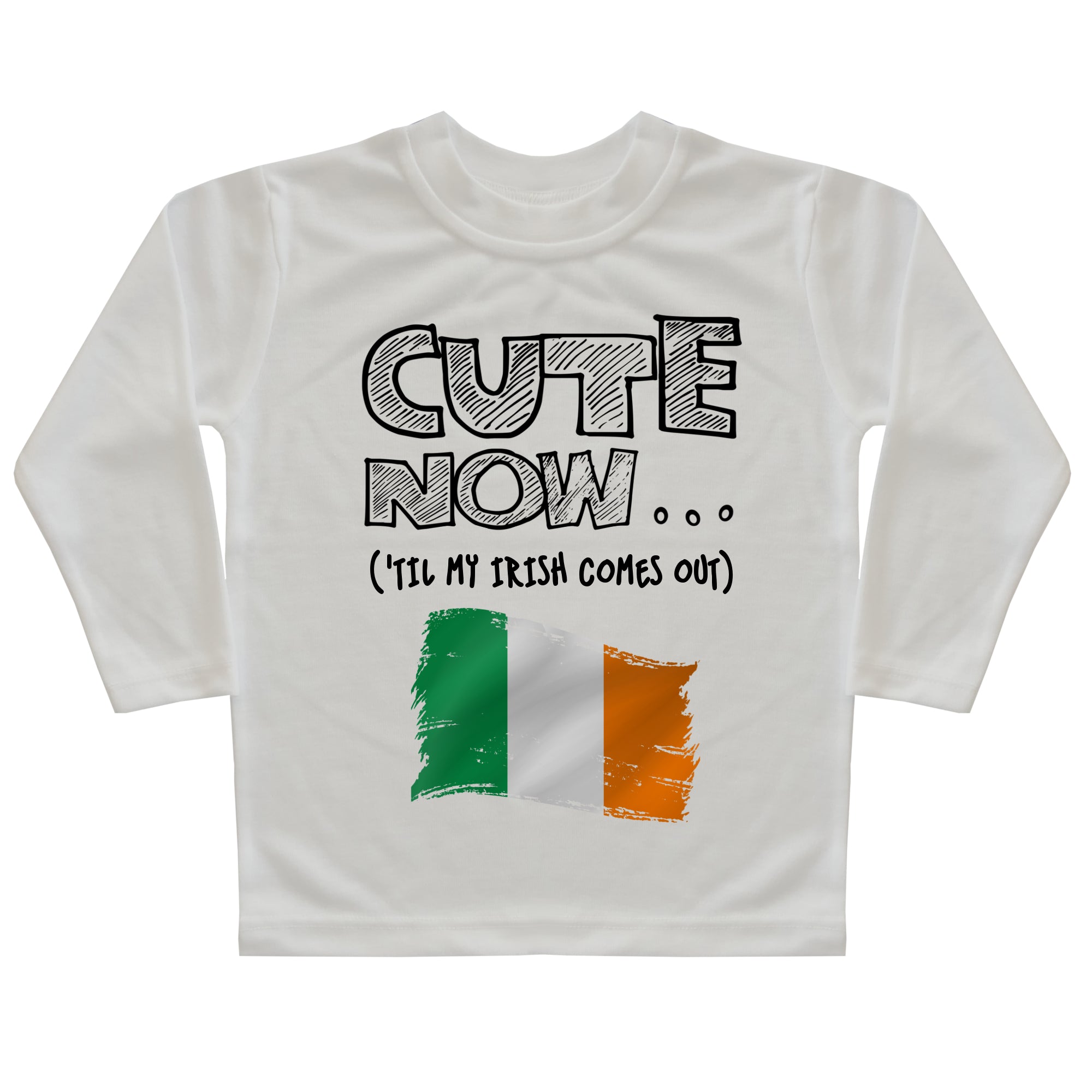 ('Til My Irish Comes Out) Toddler Long Sleeve T-shirt
