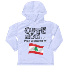 ('Til My Lebanese Comes Out) Toddler Long Sleeve Hooded T-shirt