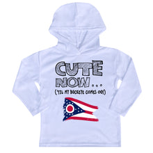 ('Til My Buckeye Comes Out) Toddler Long Sleeve Hooded T-shirt