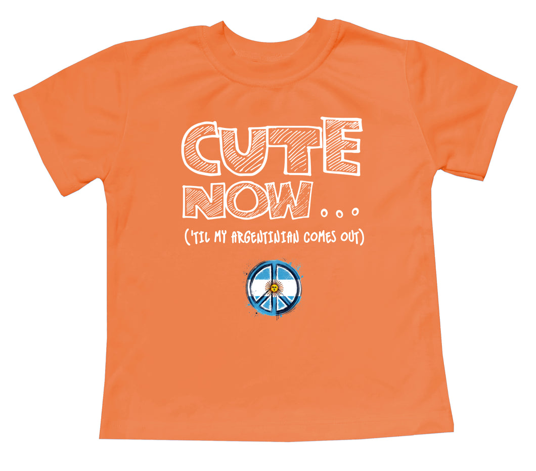 Peace ('Til My Argentinian Comes Out) Toddler T-shirt