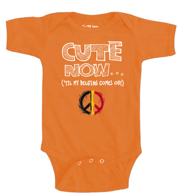 Peace ('Til My Belgian Comes Out) Bodysuit