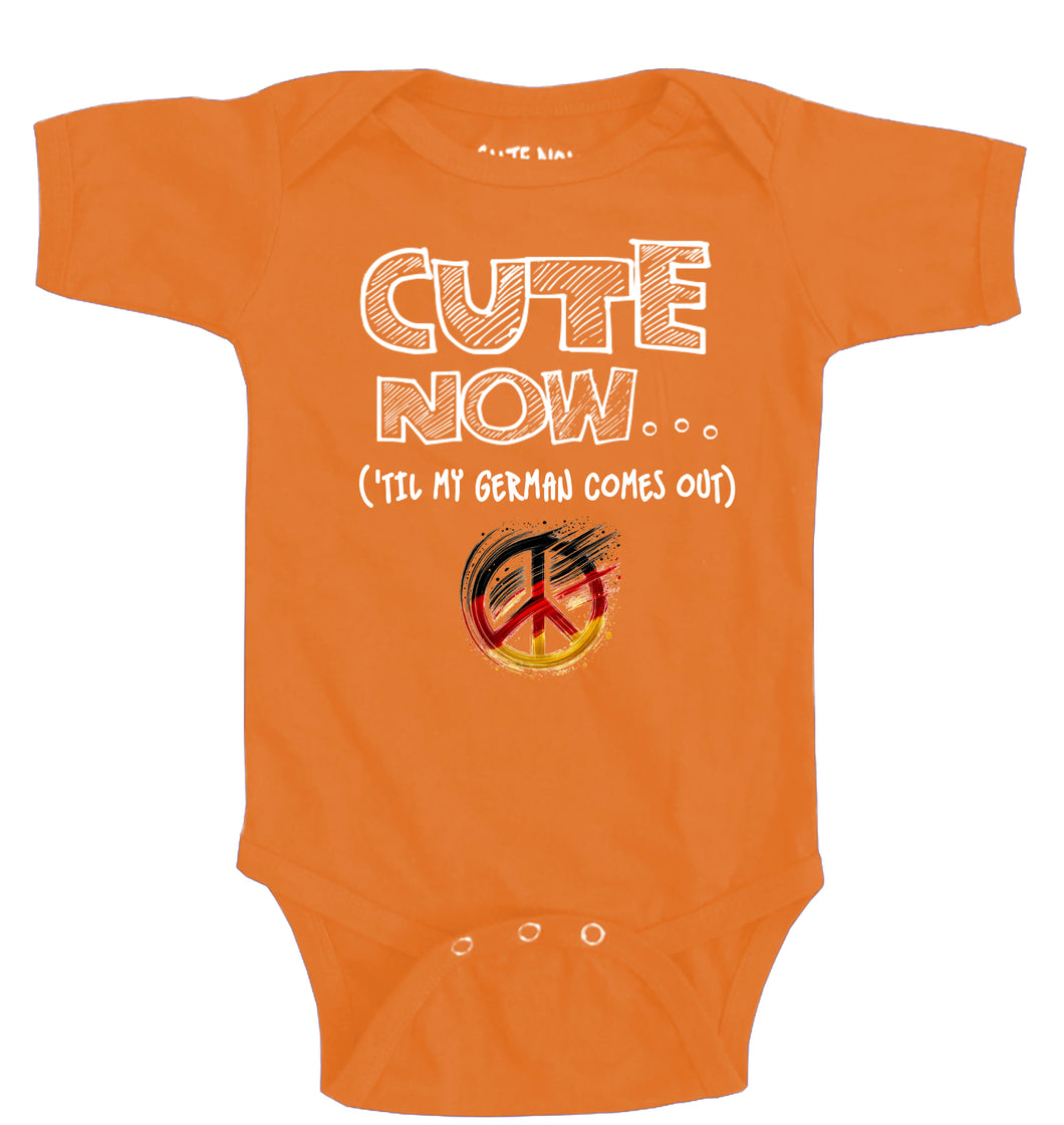 Peace ('Til My German Comes Out) Bodysuit
