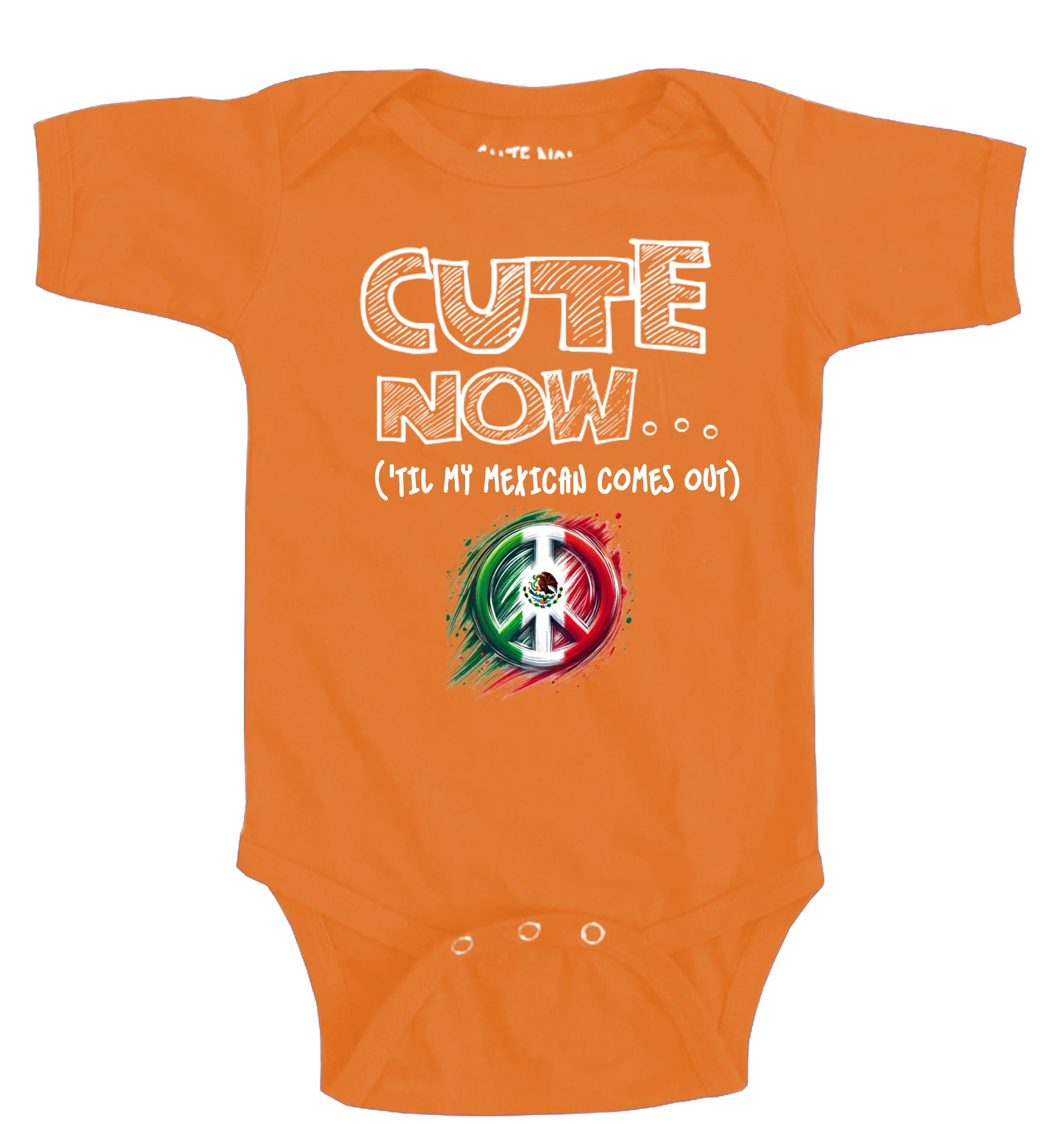 Peace ('Til My Mexican Comes Out) Bodysuit