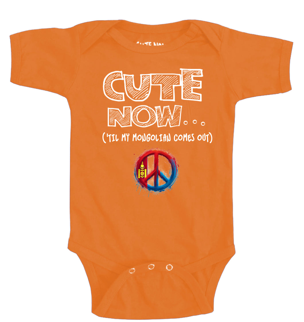 Peace ('Til My Mongolian Comes Out) Bodysuit