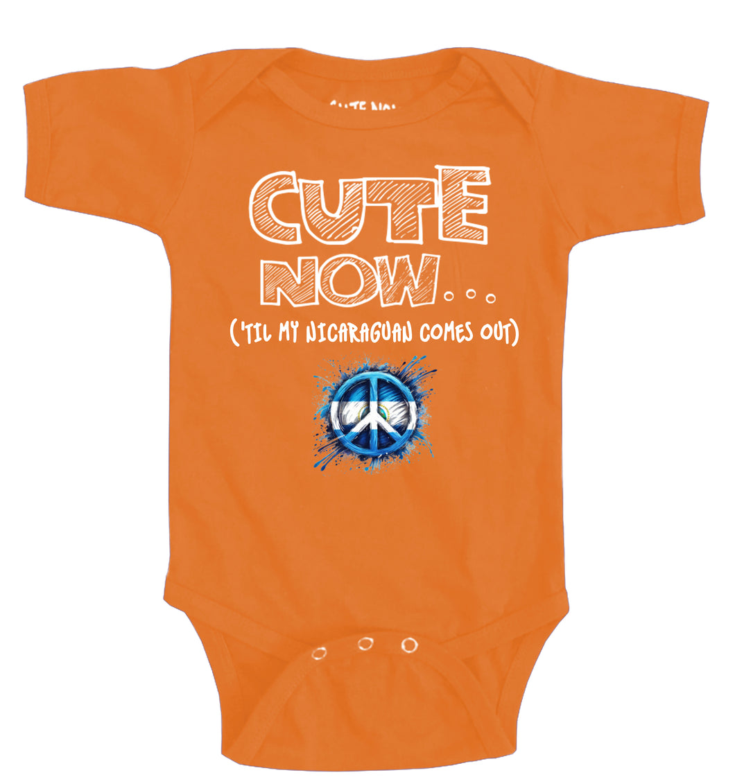 Peace ('Til My Nicaraguan Comes Out) Bodysuit