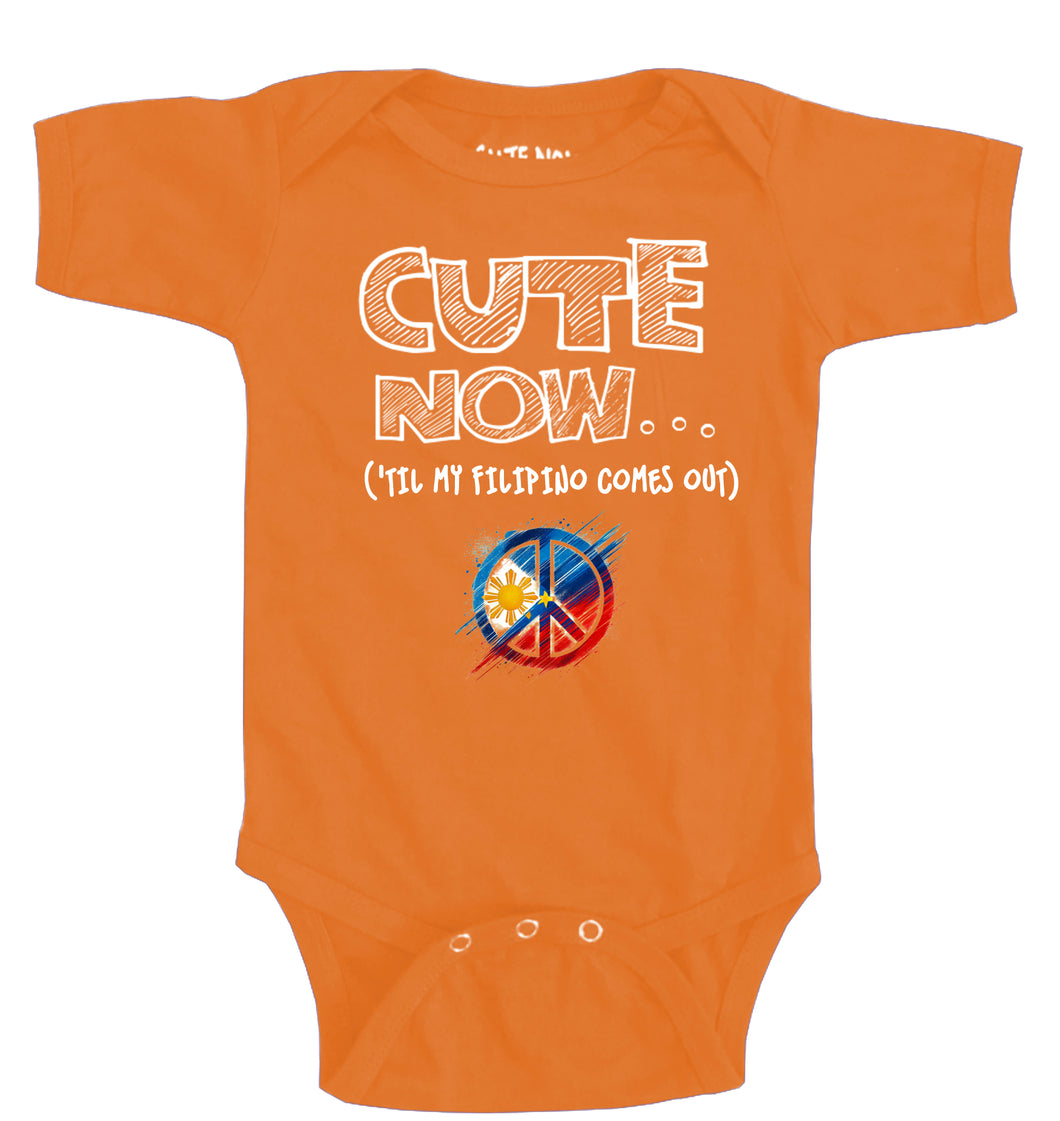 Peace ('Til My Filipino Comes Out) Bodysuit