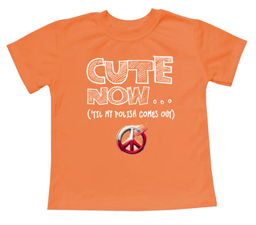Peace ('Til My Polish Comes Out) Toddler T-shirt
