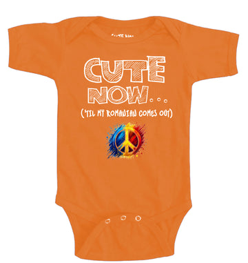 Peace ('Til My Romanian Comes Out) Bodysuit