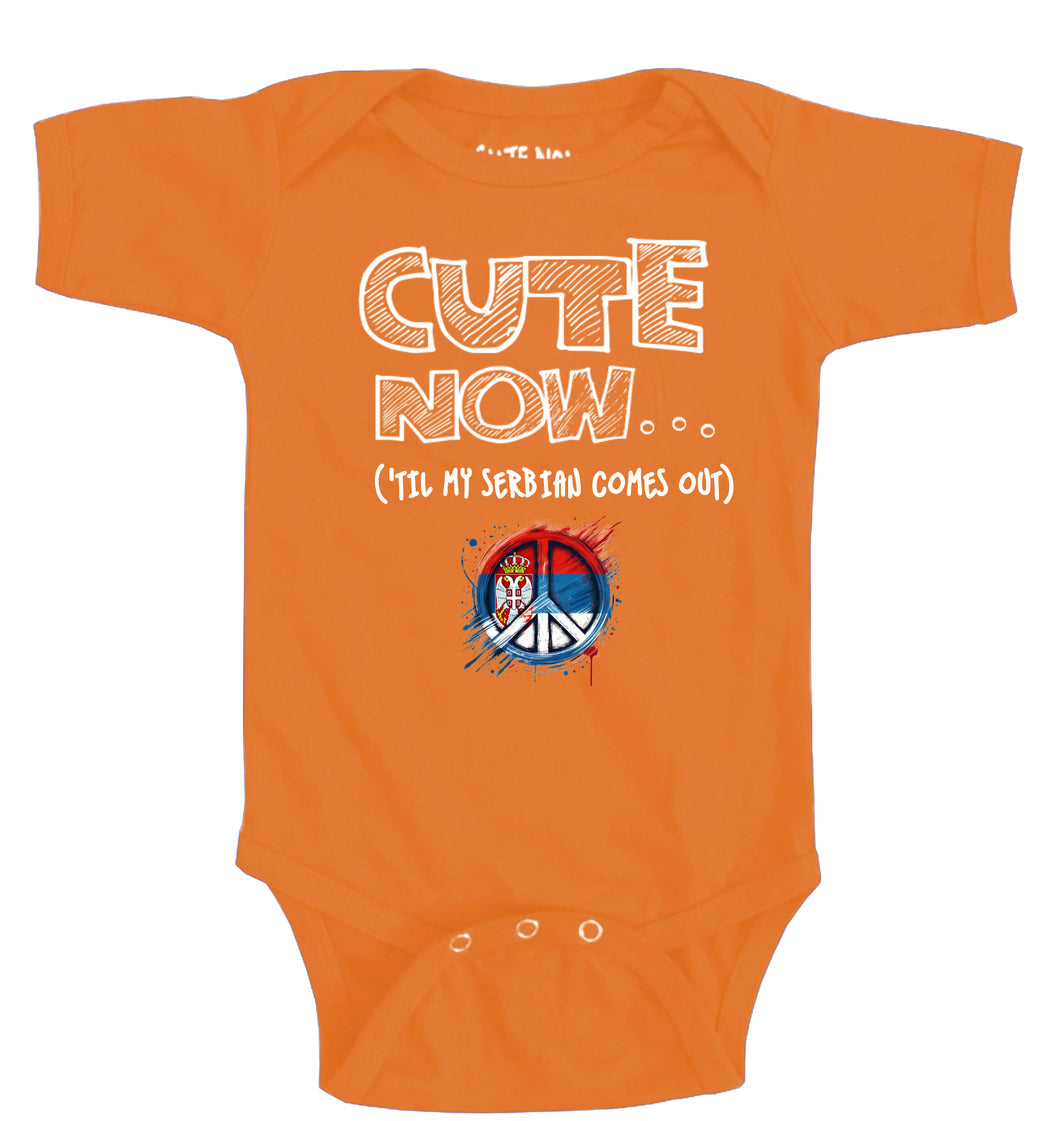 Peace ('Til My Serbian Comes Out) Bodysuit