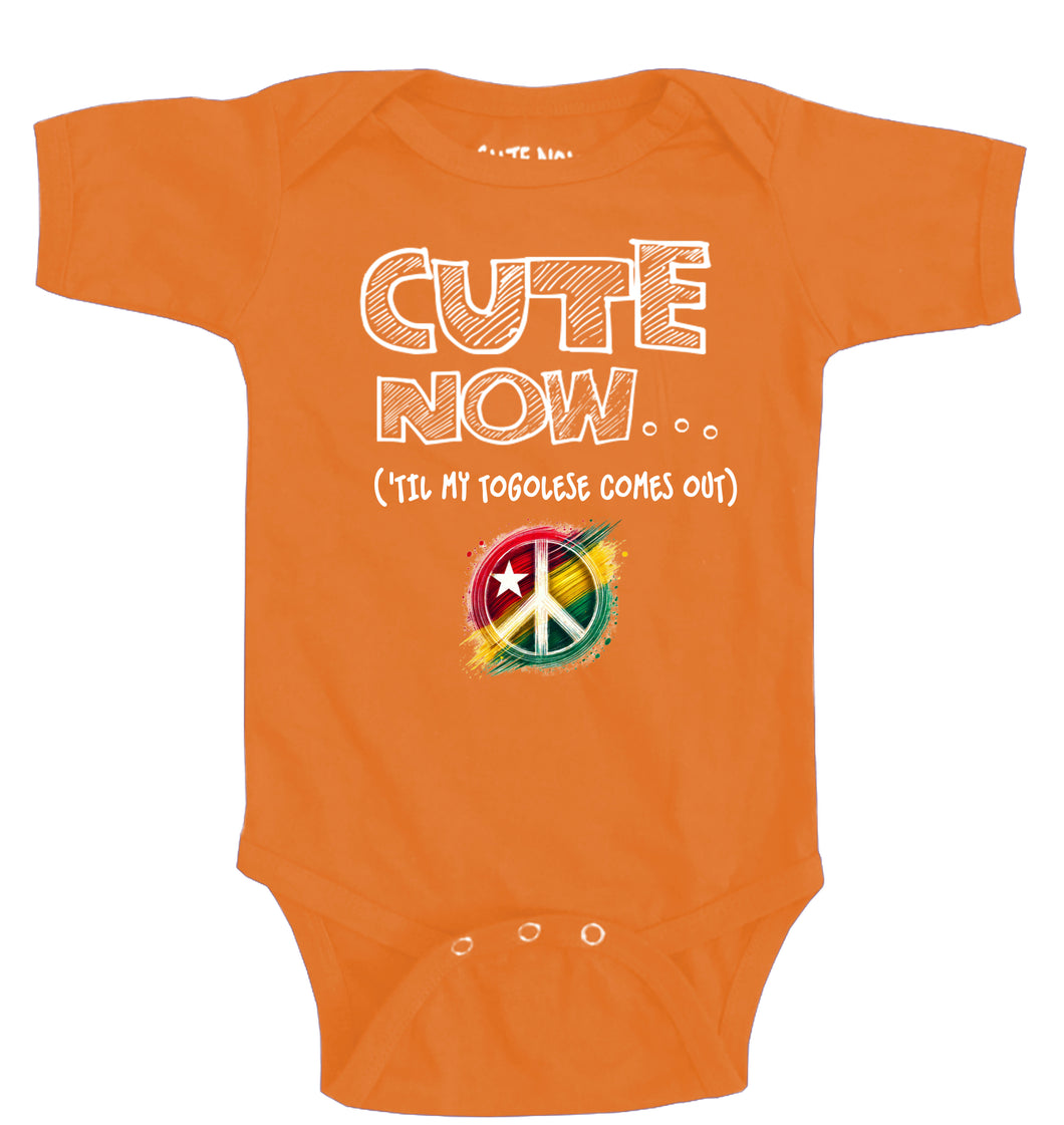 Peace ('Til My Togolese Comes Out) Bodysuit