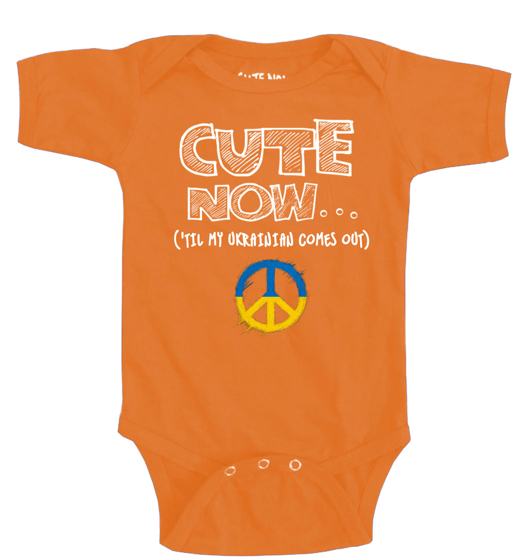 Peace ('Til My Ukrainian Comes Out) Bodysuit