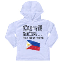 ('Til My Filipino Comes Out) Toddler Long Sleeve Hooded T-shirt