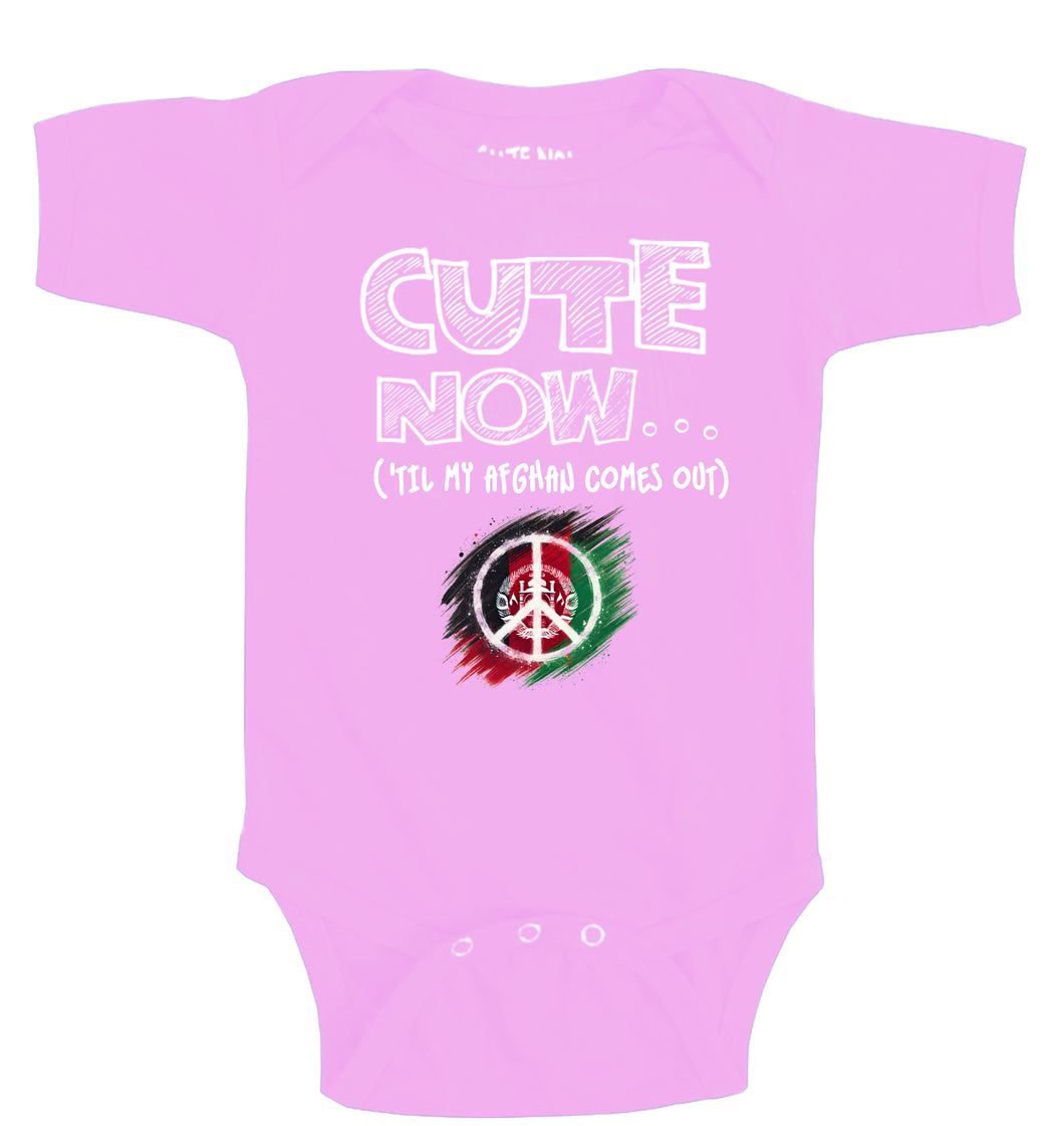 Peace ('Til My Afghan Comes Out) Bodysuit