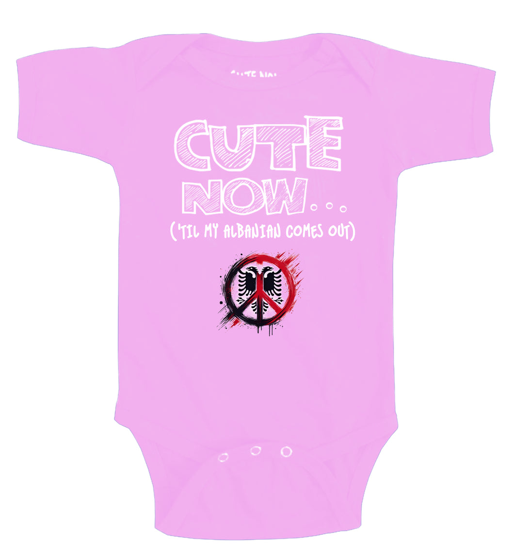 Peace ('Til My Albanian Comes Out) Bodysuit