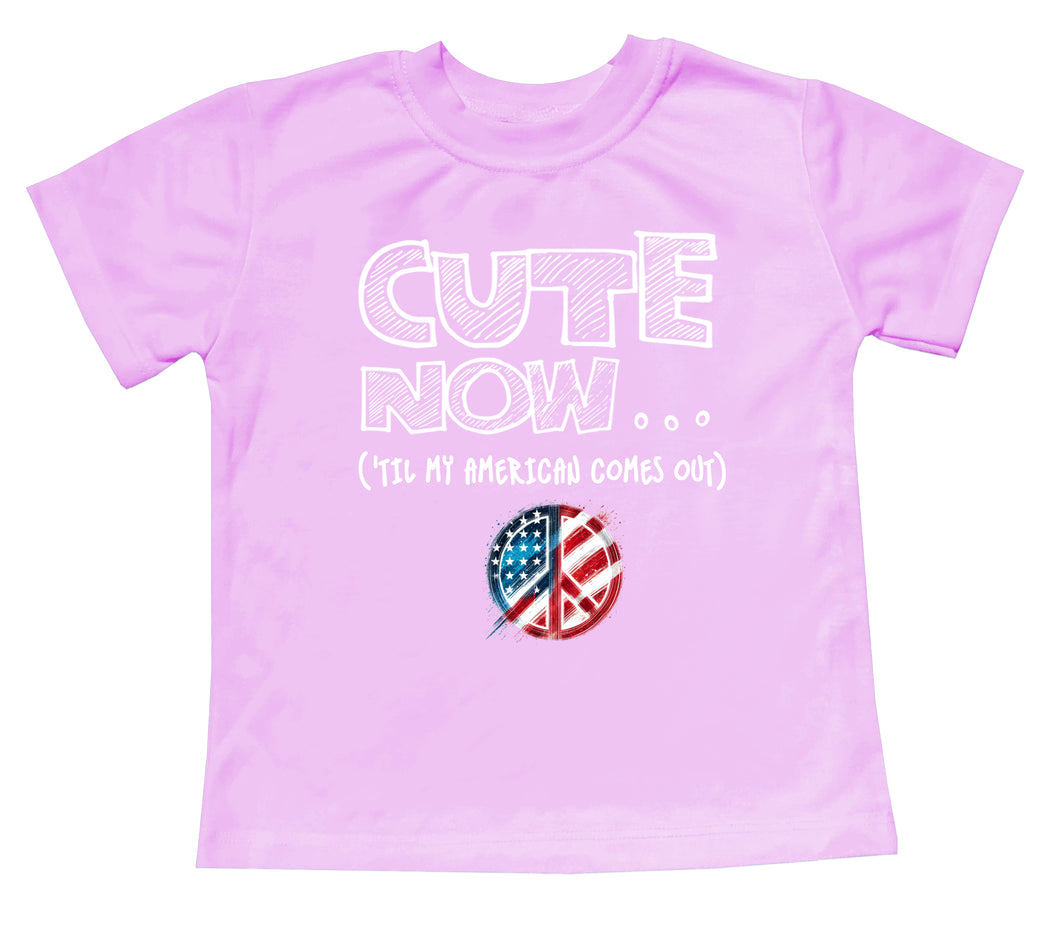 Peace ('Til My American Comes Out) Toddler T-shirt