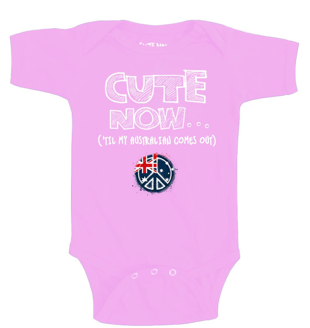 Peace ('Til My Australian Comes Out) Bodysuit