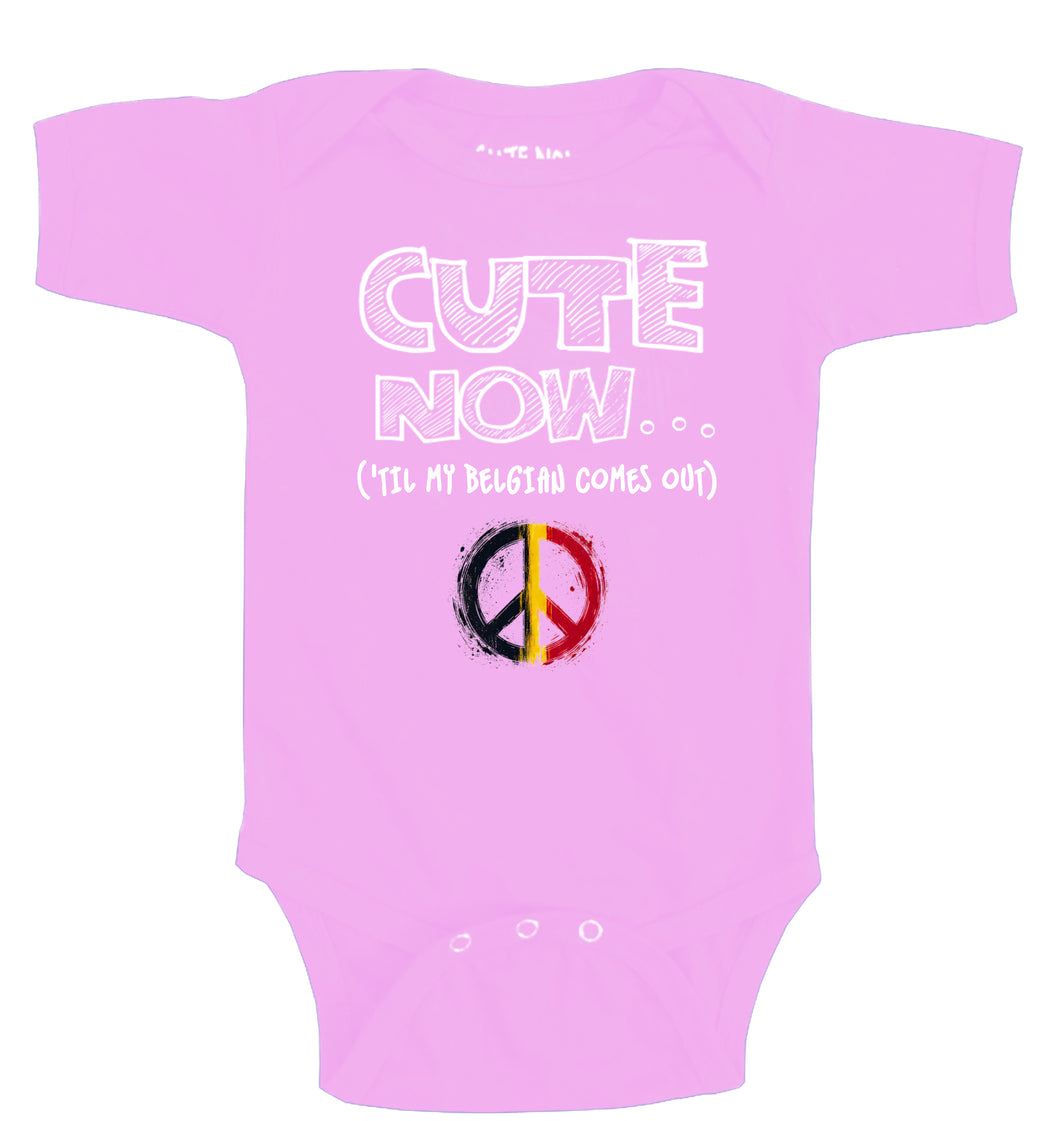 Peace ('Til My Belgian Comes Out) Bodysuit