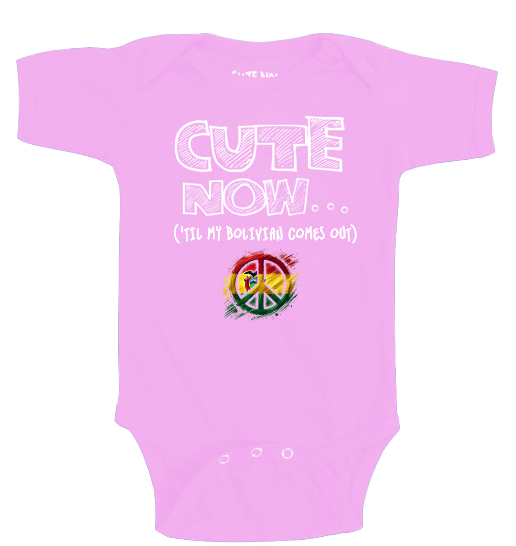 Peace ('Til My Bolivian Comes Out) Bodysuit