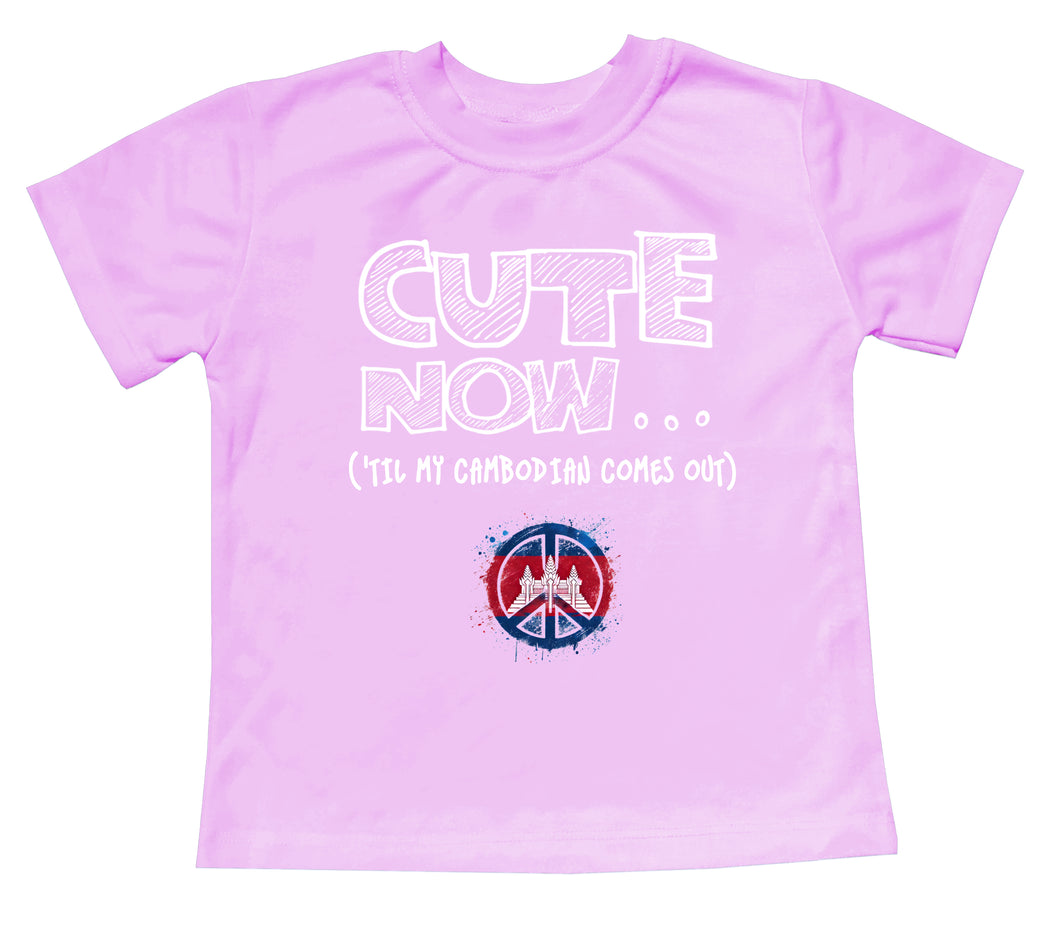 Peace ('Til My Cambodian Comes Out) Toddler T-shirt