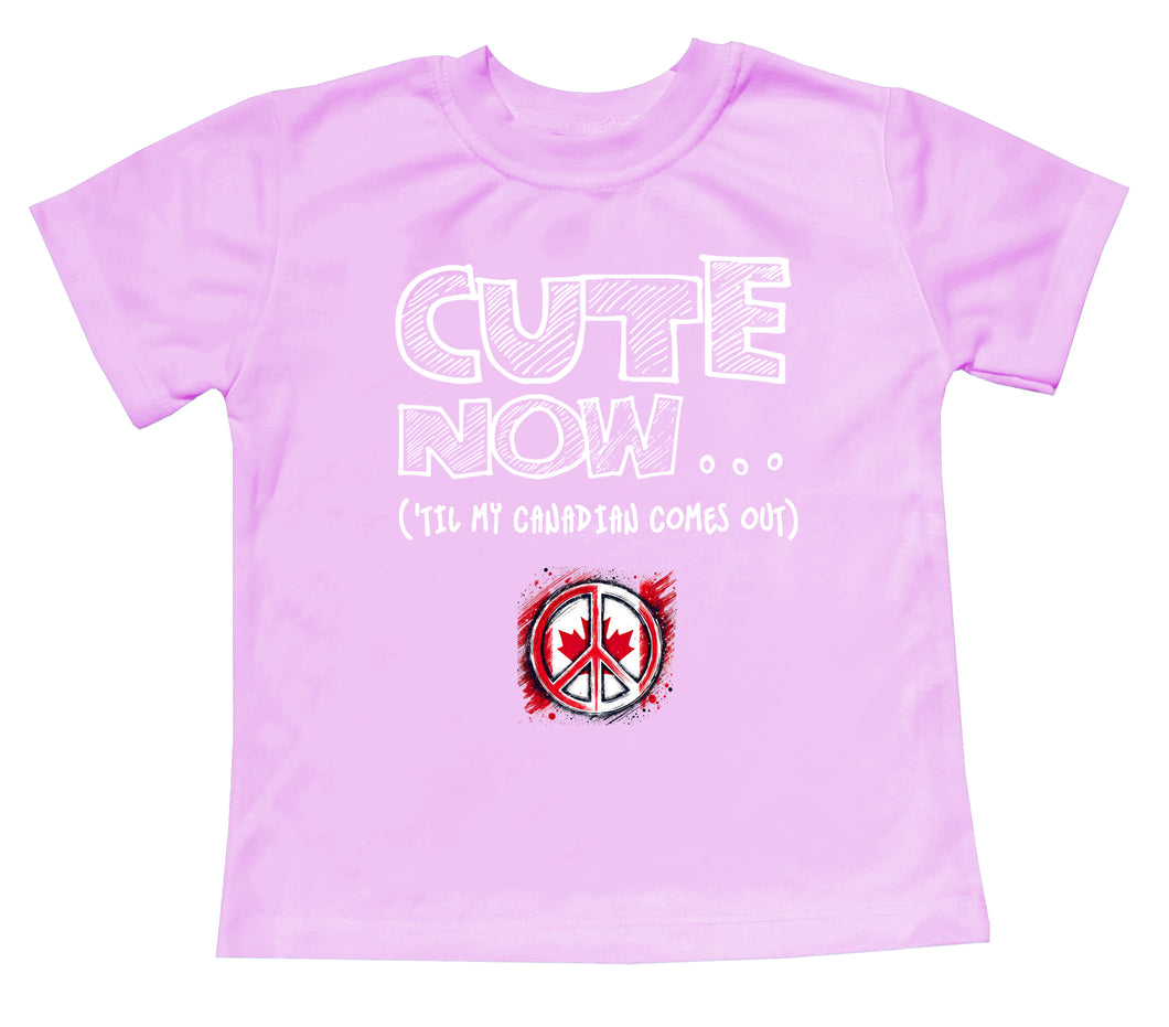 Peace ('Til My Canadian Comes Out) Toddler T-shirt