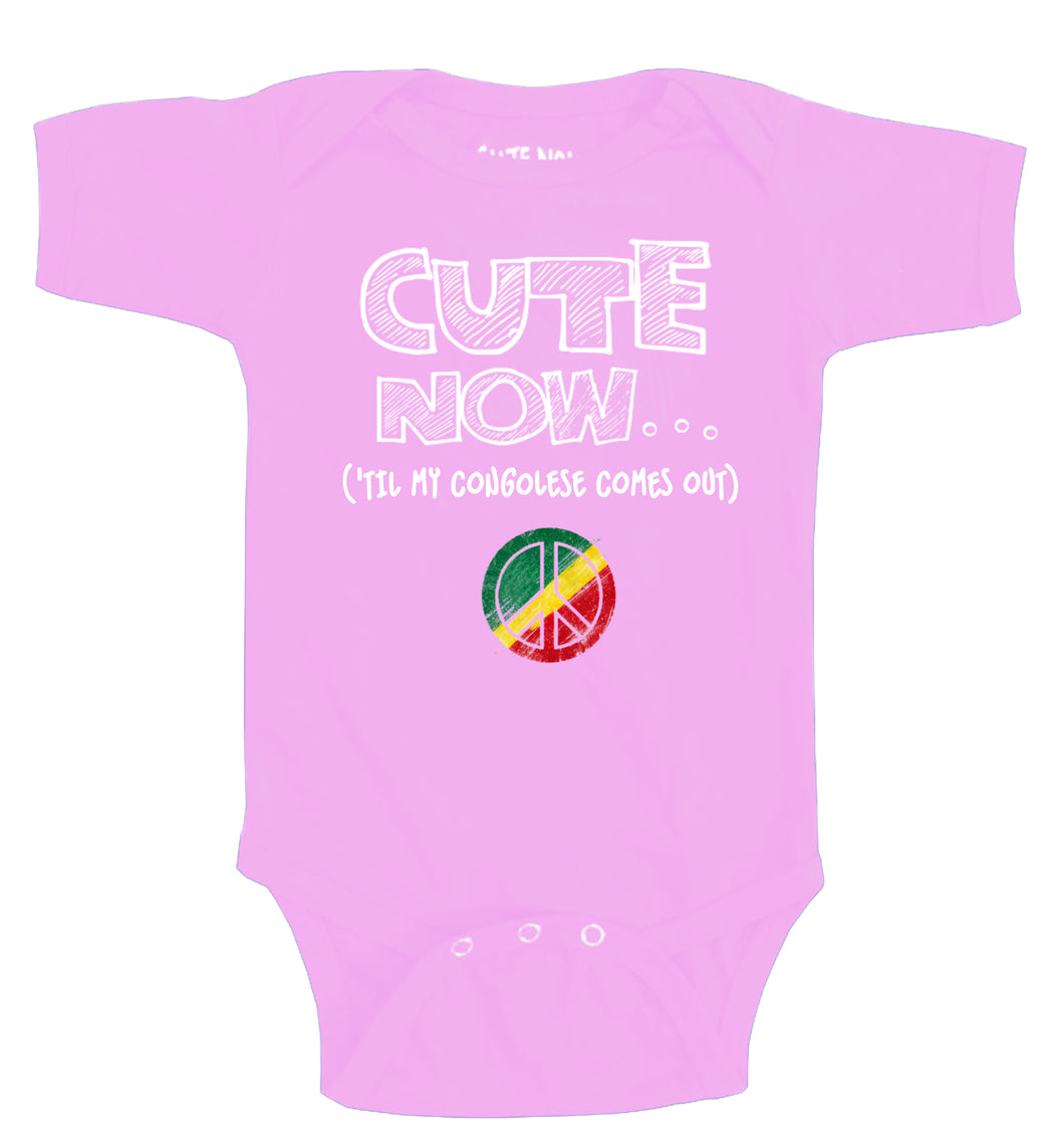 Peace ('Til My Congolese Comes Out) Bodysuit